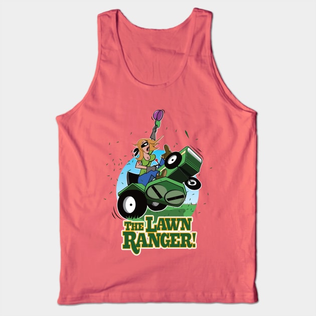 Lady Lawn Ranger Tank Top by chrayk57